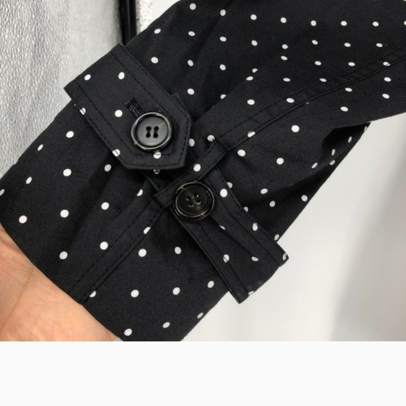 Spanner Dot Trench Coat - Picture 9 of 9